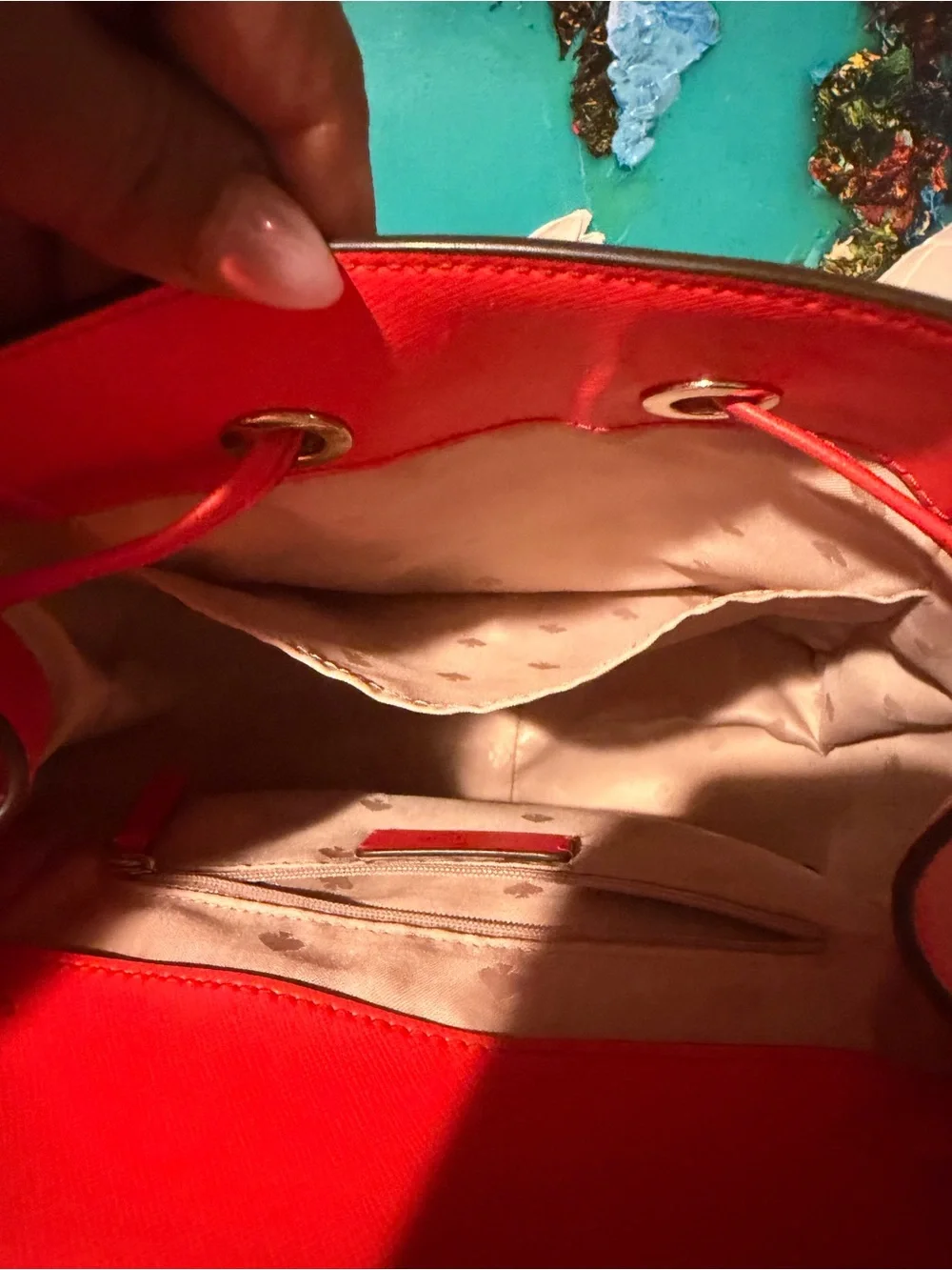 Kate Spade Lizzie Medium Flap Backpack w/Matching Wallet